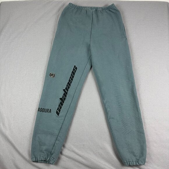 Yeezy Calabasas Embroidered French Terry Pants hospital - Picture 1 of 13